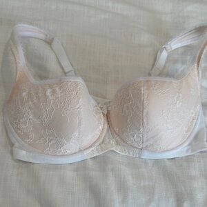 ✨ 3 /$15 Deal! ✨ Women's Lace Underwire Bra — Blush Pink | 36D
